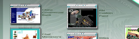 thumbnails and links to RNI designed web sites